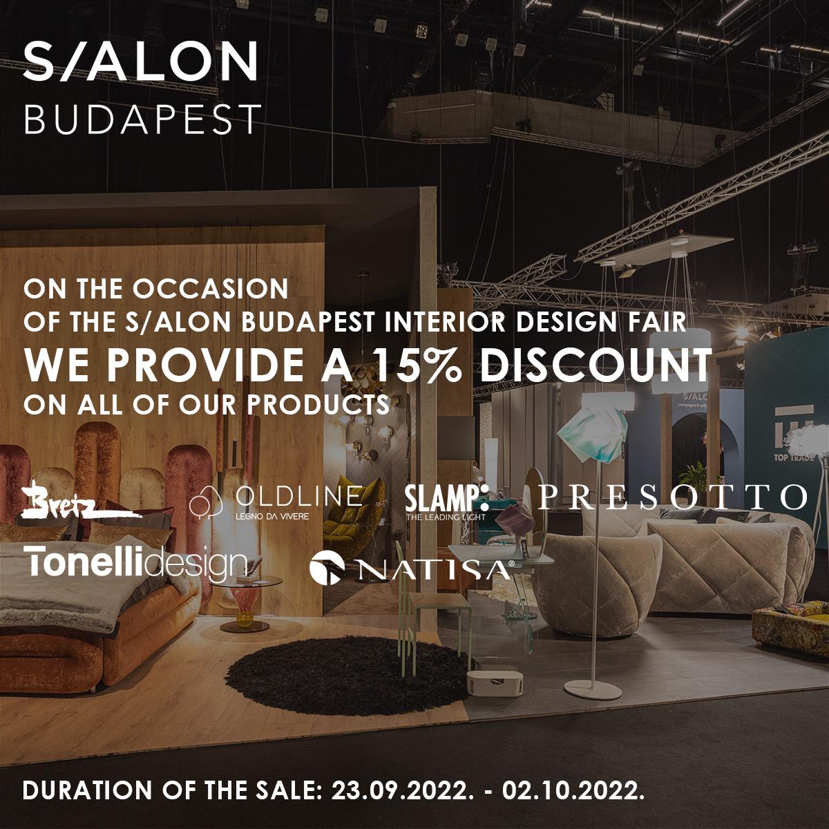 S/ALON BUDAPEST Interior Design Fair 2022